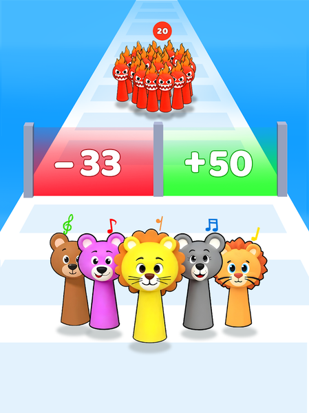 Scary Run: Beat & Music Games - Gameplay image of android game