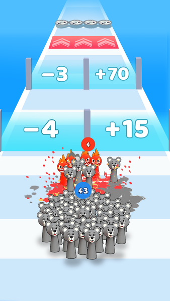 Scary Run: Beat & Music Games - Gameplay image of android game