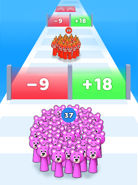 Scary Run: Beat & Music Games - Gameplay image of android game