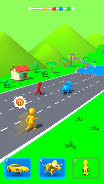 ShapeShift - Animal Shift Race - Gameplay image of android game
