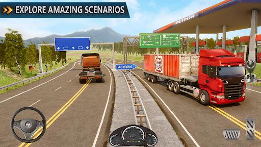 Truck Simulator Transporter 3D - Gameplay image of android game