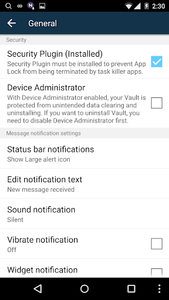 Security Plugin for Vault - Hide photos and videos - عکس برنامه موبایلی اندروید