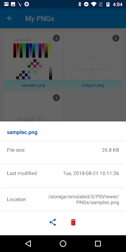 PS File Viewer - عکس برنامه موبایلی اندروید