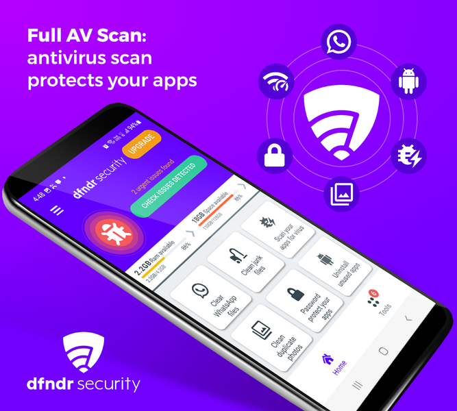 dfndr security: antivirus - عکس برنامه موبایلی اندروید