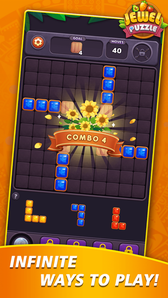 Jewel Puzzle - عکس بازی موبایلی اندروید