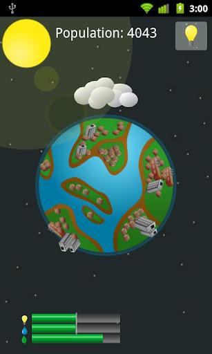 Planet in a Bottle - Gameplay image of android game