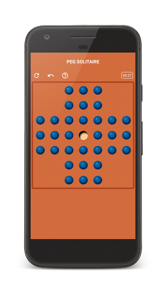 Peg Solitaire - Solo Noble - B - عکس بازی موبایلی اندروید