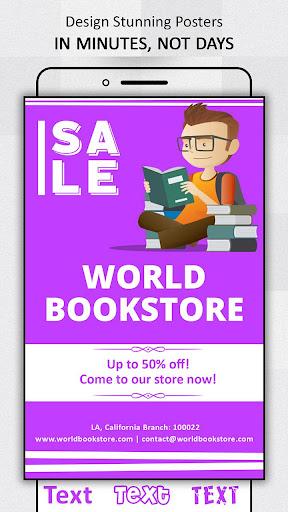 Poster Maker Flyer Banner Cove - عکس برنامه موبایلی اندروید