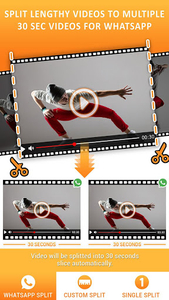 Video Splitter for WhatsApp Status, Instagram - ویرایشگر ویدیو - عکس برنامه موبایلی اندروید