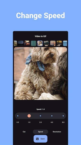 Convert Video to GIF - عکس برنامه موبایلی اندروید
