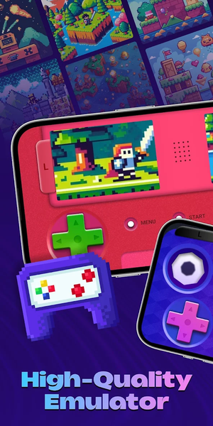 Gemu: Retro Gaming Classic - عکس بازی موبایلی اندروید
