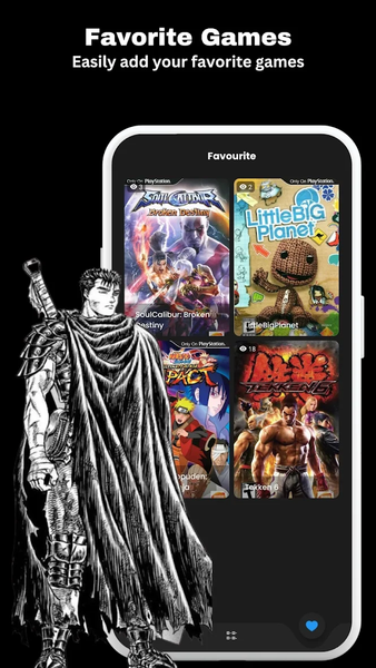 PSP Games Library - عکس برنامه موبایلی اندروید