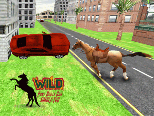Wild Pony Horse Run Simulator - عکس بازی موبایلی اندروید