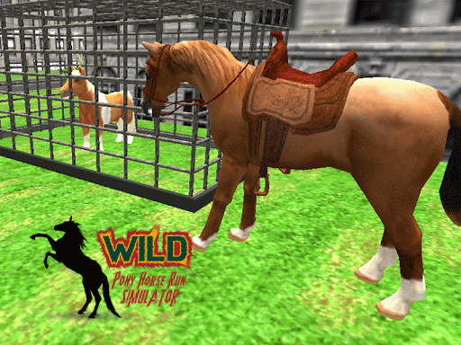 Wild Pony Horse Run Simulator - عکس بازی موبایلی اندروید