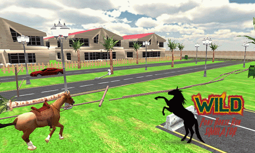 Wild Pony Horse Run Simulator - عکس بازی موبایلی اندروید