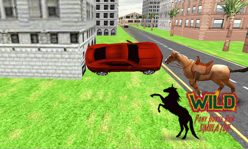 Wild Pony Horse Run Simulator - عکس بازی موبایلی اندروید