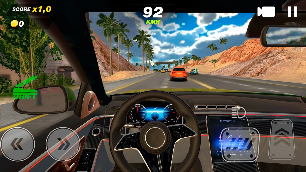 Car Racing Games: Overtake - Gameplay image of android game