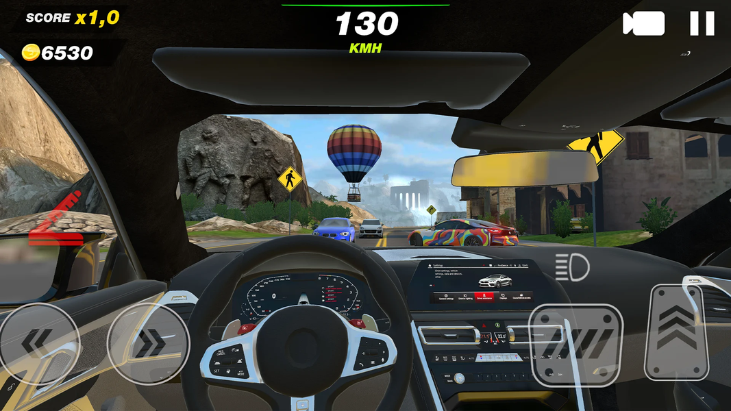 Car Racing Games: Overtake - Gameplay image of android game