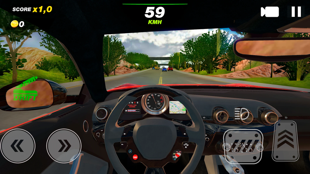 Car Racing Games: Overtake - Gameplay image of android game