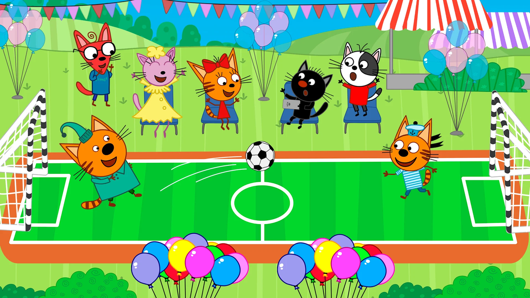 Kid-E-Cats: Kids birthday - Gameplay image of android game