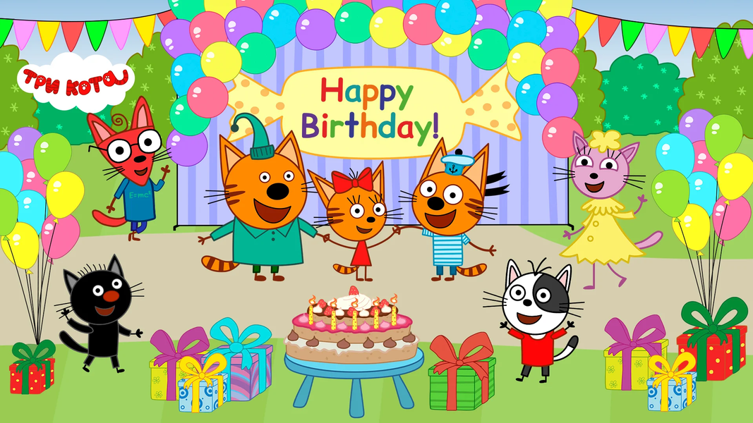 Kid-E-Cats: Kids birthday - عکس بازی موبایلی اندروید