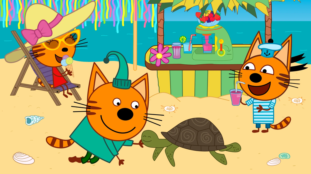 Kid-E-Cats: Kids birthday - Gameplay image of android game