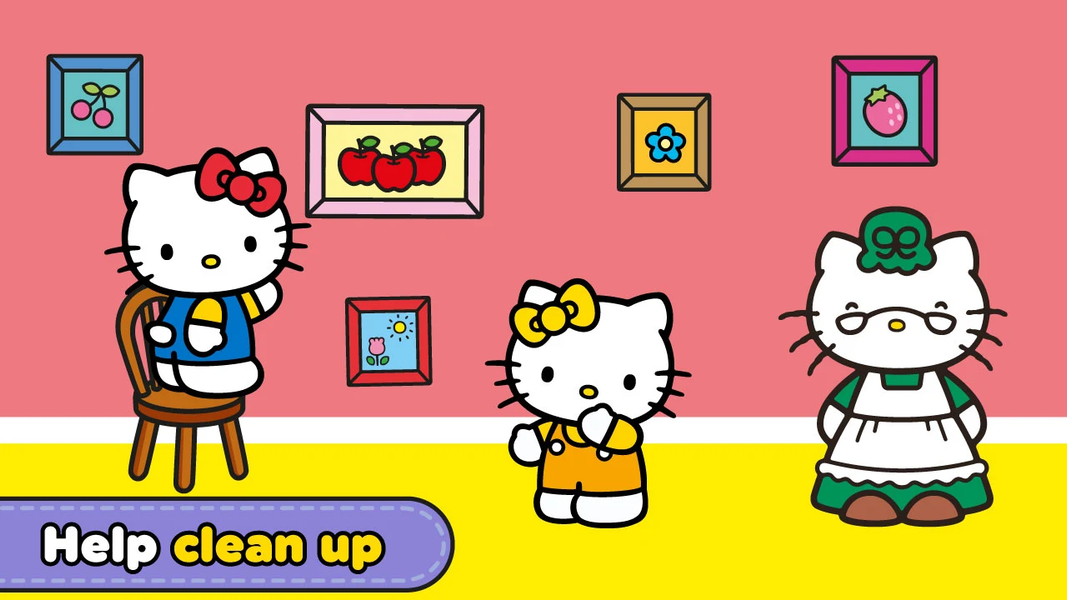 Hello Kitty: Good Night - Gameplay image of android game