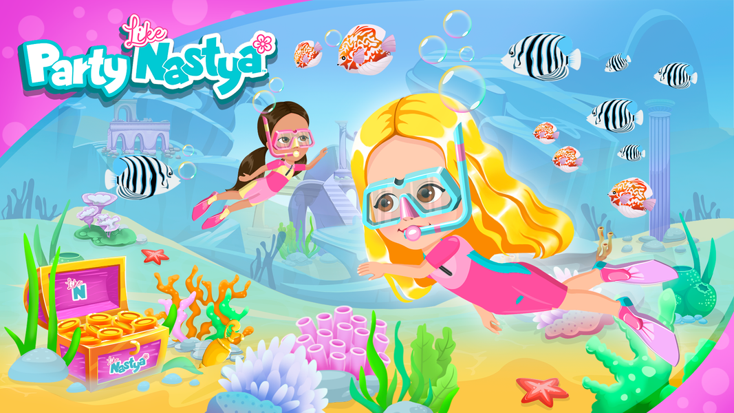 Like Nastya: Party Time - عکس بازی موبایلی اندروید