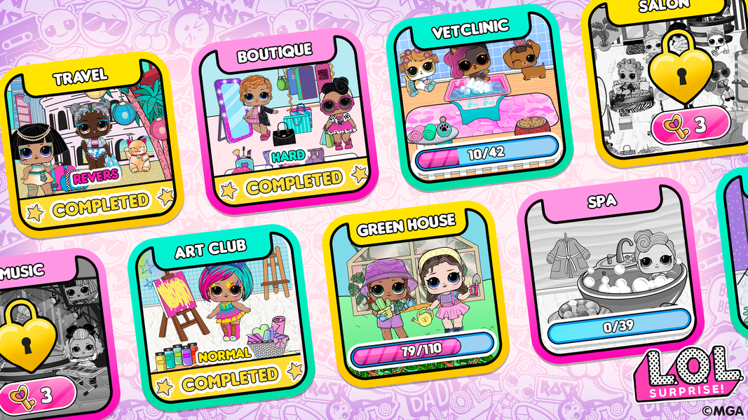 L.O.L. Surprise! Sticker Book - عکس بازی موبایلی اندروید