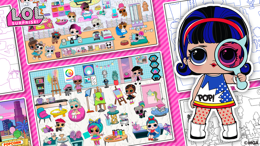 L.O.L. Surprise! Sticker Book - عکس بازی موبایلی اندروید