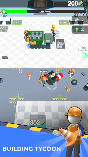 Recycling Building Idle Tycoon - عکس بازی موبایلی اندروید