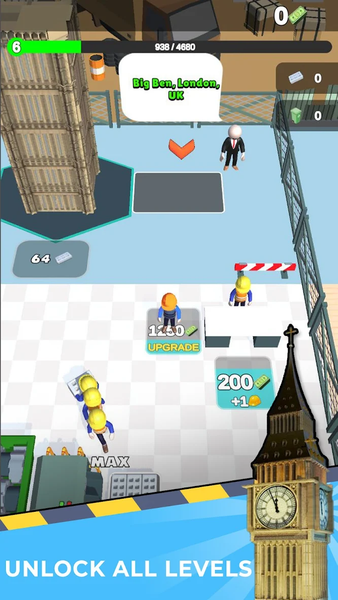 Recycling Building Idle Tycoon - Gameplay image of android game