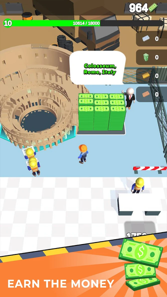 Recycling Building Idle Tycoon - عکس بازی موبایلی اندروید