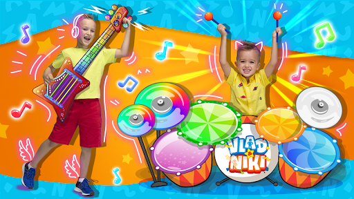 Vlad and Niki: Kids Piano - Image screenshot of android app