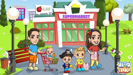 Vlad & Niki Supermarket game - Gameplay image of android game