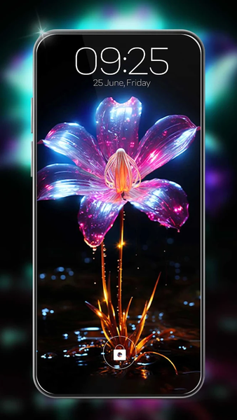 Flower Wallpaper HD Collection - Image screenshot of android app