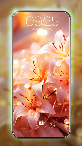 Flower Wallpaper HD Collection - Image screenshot of android app