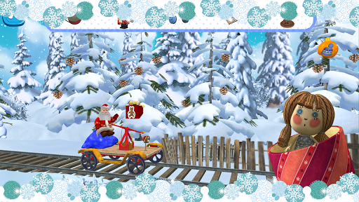 Masha and the Bear: Christmas - Gameplay image of android game