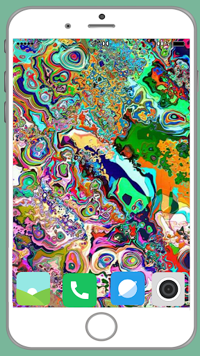 Psychedelic Full HD Wallpaper - Image screenshot of android app