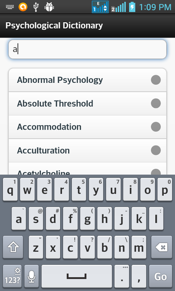 Psychological Dictionary - عکس برنامه موبایلی اندروید