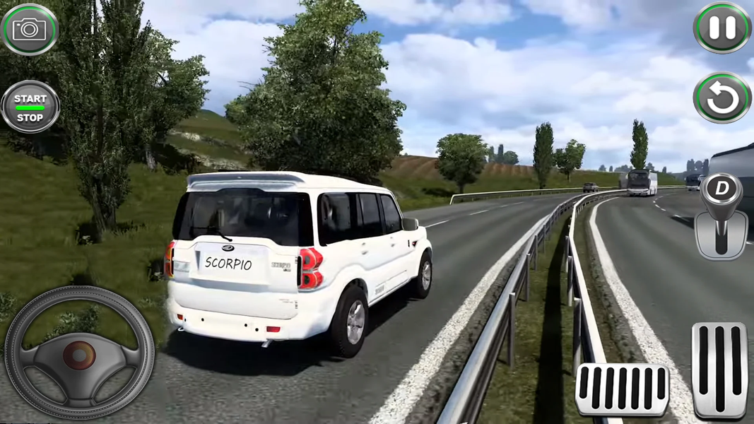 City Car Driving School Sim 3D - Gameplay image of android game