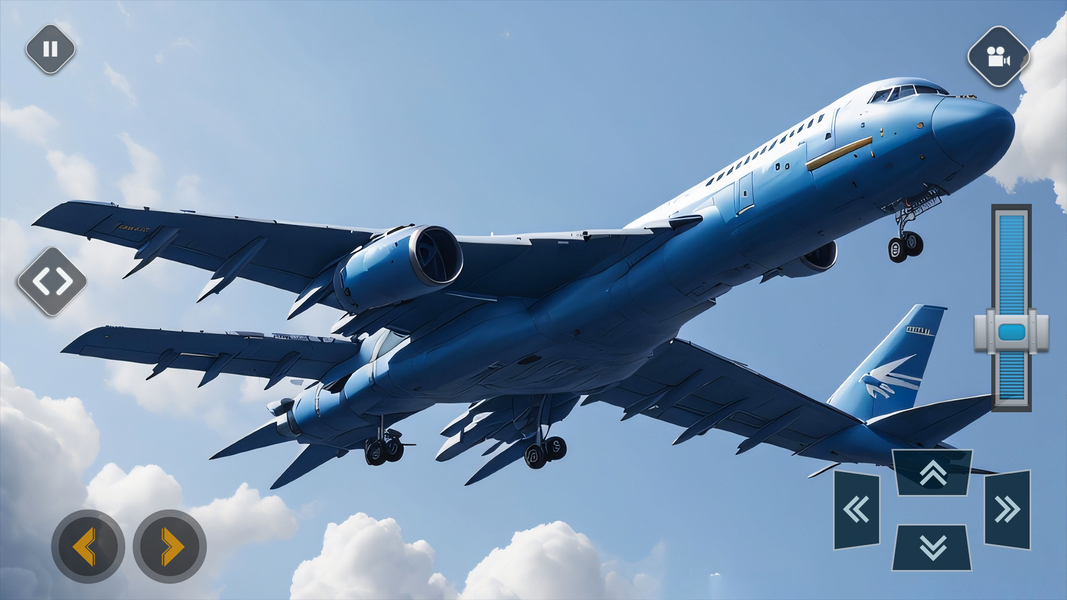 Aeroplane Flying Games 3d - عکس بازی موبایلی اندروید