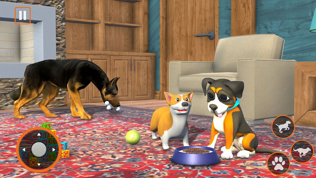 Dog Life Simulator Pet Games - Gameplay image of android game