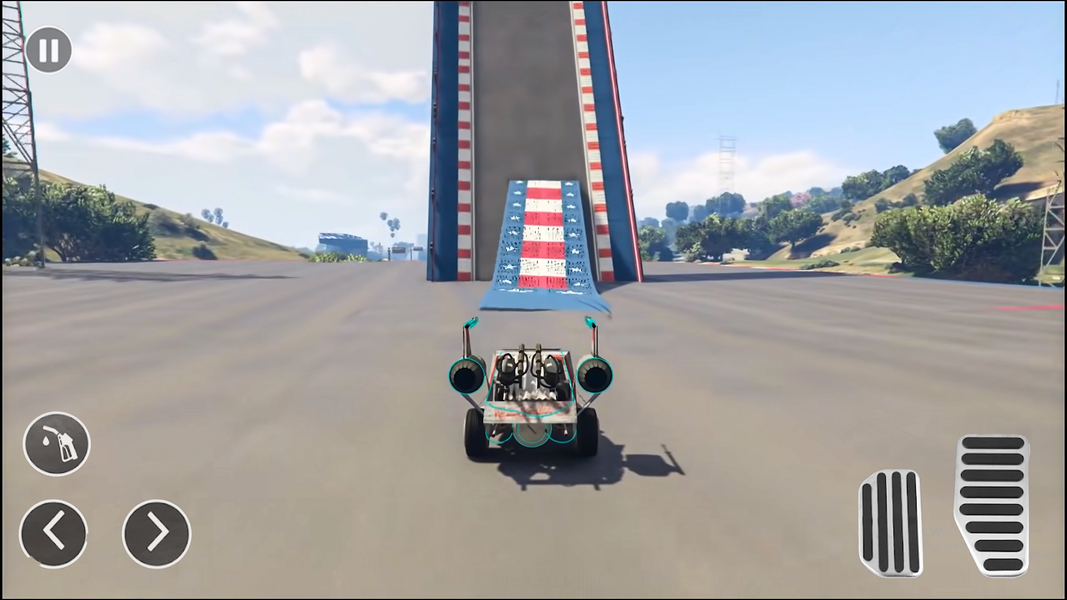 Fast Car Stunt Racing Games - عکس بازی موبایلی اندروید