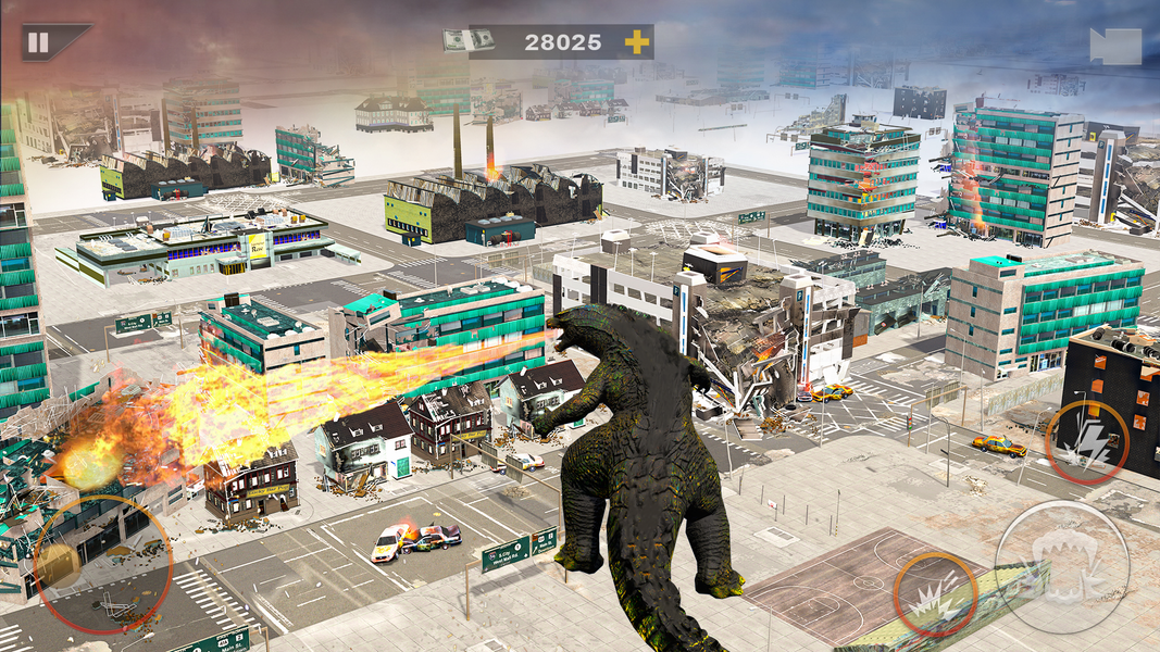 Dinosaur Rampage Attack Games - عکس بازی موبایلی اندروید
