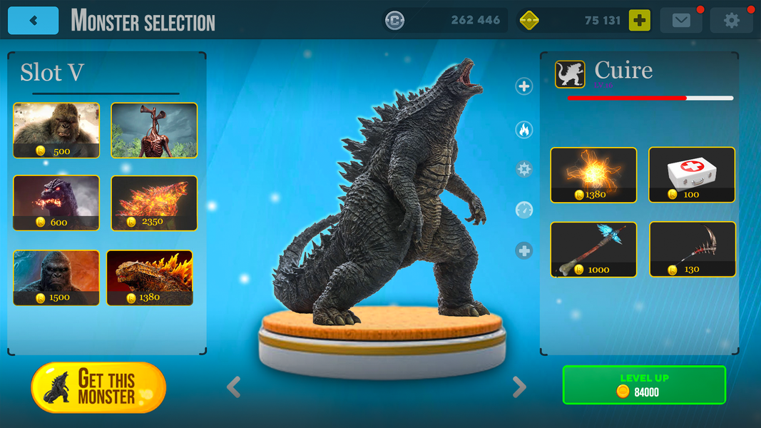 Monster Smash City Siren Head - Gameplay image of android game