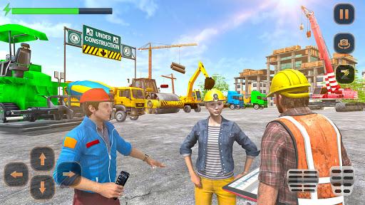 City Road Construction Games - Gameplay image of android game
