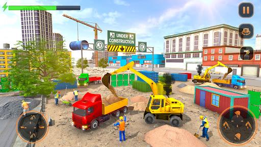City Road Construction Games - Gameplay image of android game