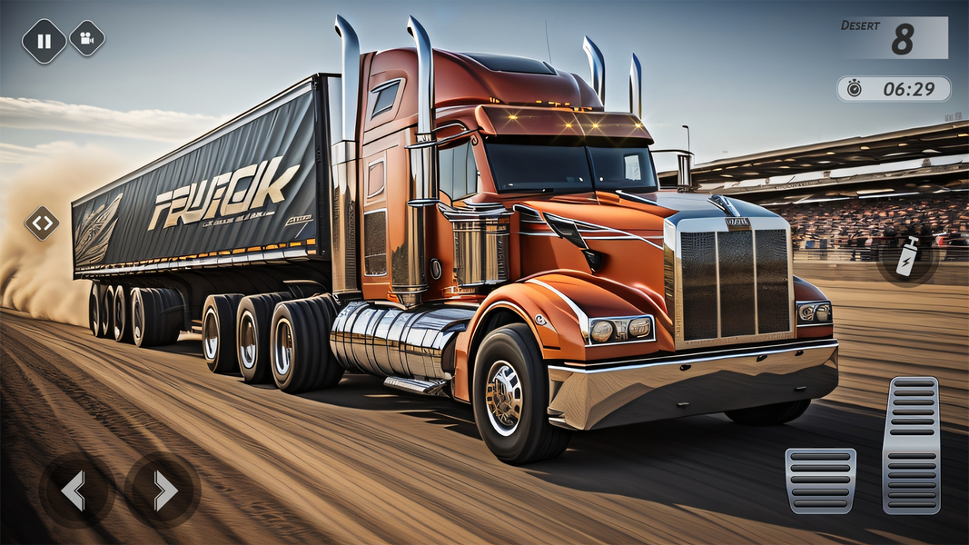 American Truck Simulator 2023 - Gameplay image of android game