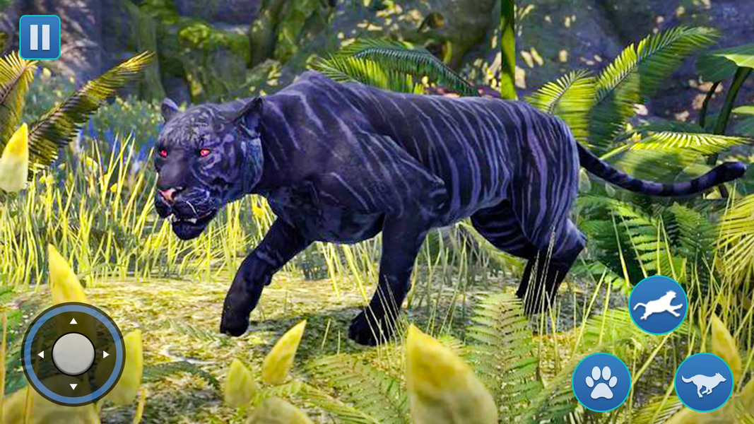 Wild Animal Hunt Panther Games - Gameplay image of android game